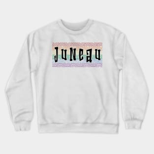 LGBTQ PATTERN AMERICA JUNEAU Crewneck Sweatshirt